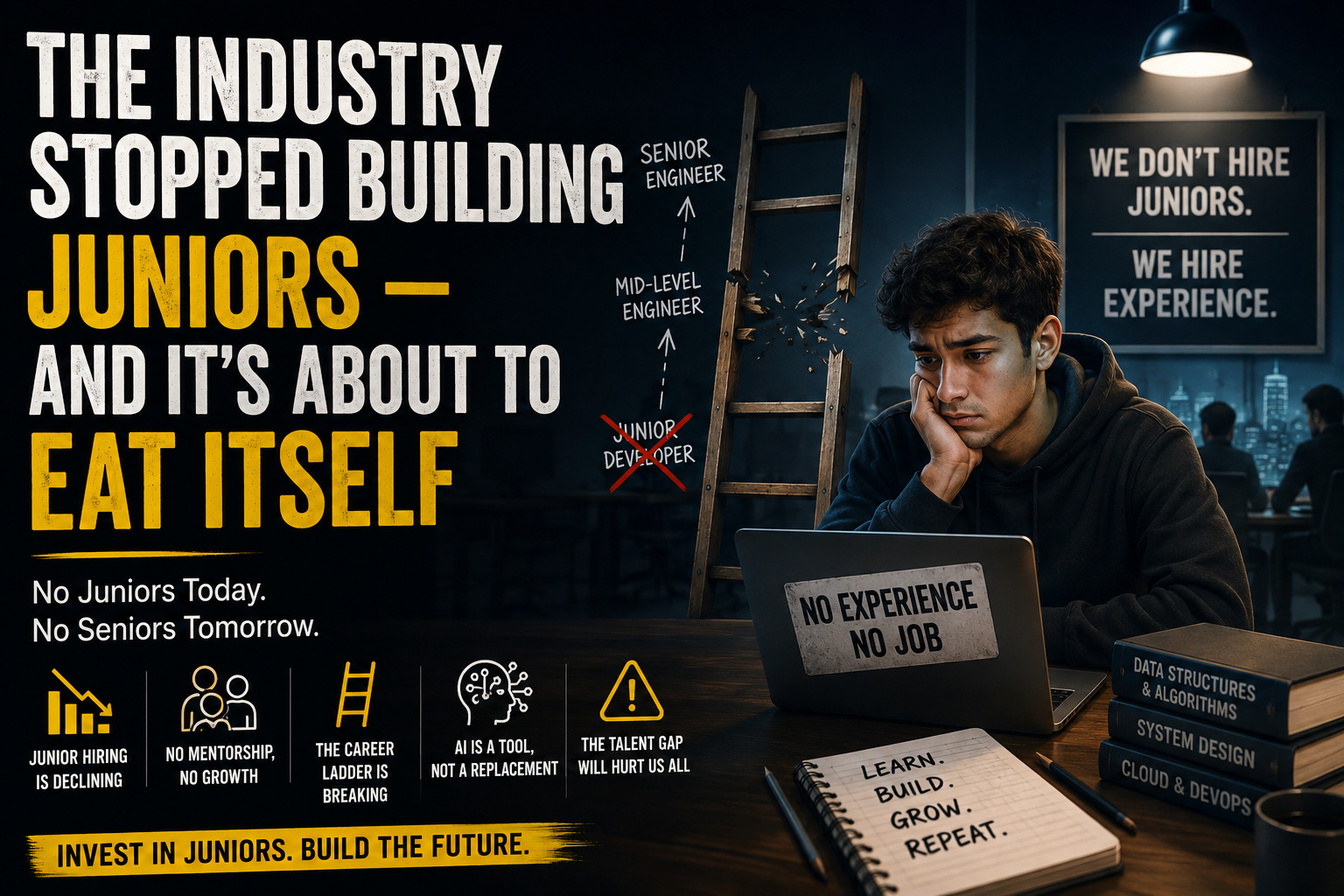 The Industry Stopped Building Juniors — And It’s About to Eat Itself